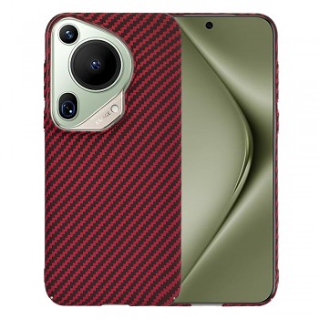 Techsuit Carbonite FiberShell kryt Huawei Pura 70 Ultra Red