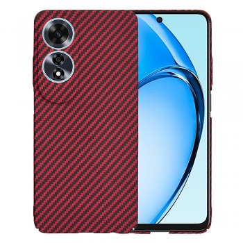 Obal Techsuit Carbonite FiberShell pro Oppo A60 4G červený