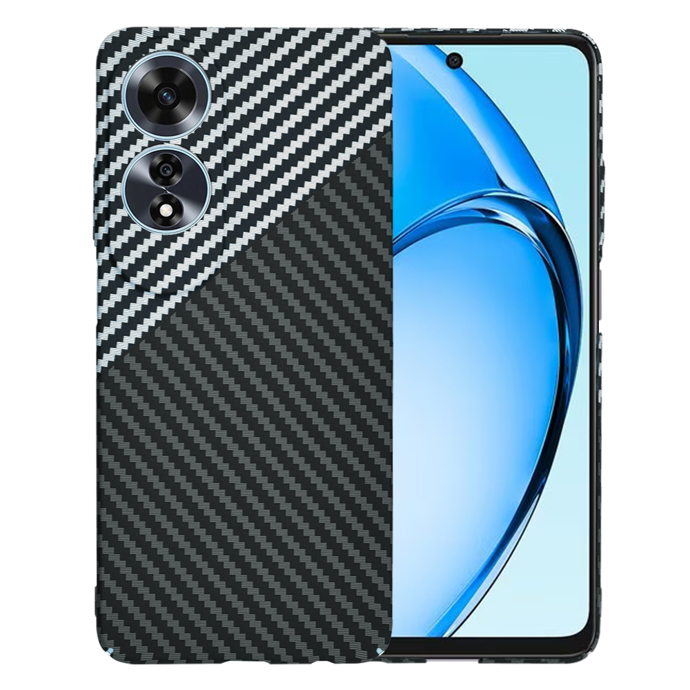 Levně Techsuit Carbonite FiberShell kryt Oppo A60 4G StealthGray