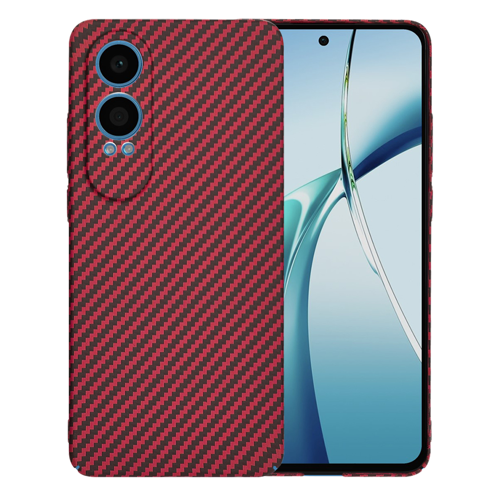 Levně Techsuit Carbonite FiberShell OnePlus Nord CE4 Lite Red