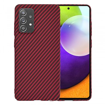 Techsuit Carbonite FiberShell Samsung Galaxy A52 červený