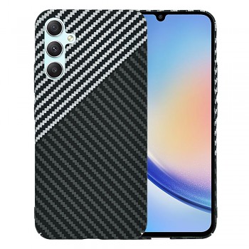 Techsuit Carbonite FiberShell Samsung A34 5G Stealth Gray