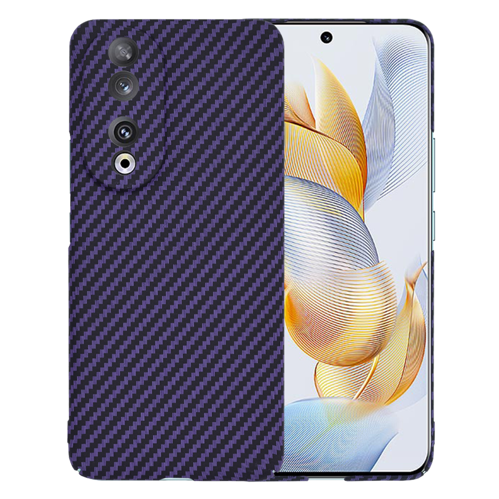 Levně Techsuit Carbonite FiberShell pouzdro Honor 90 fialové