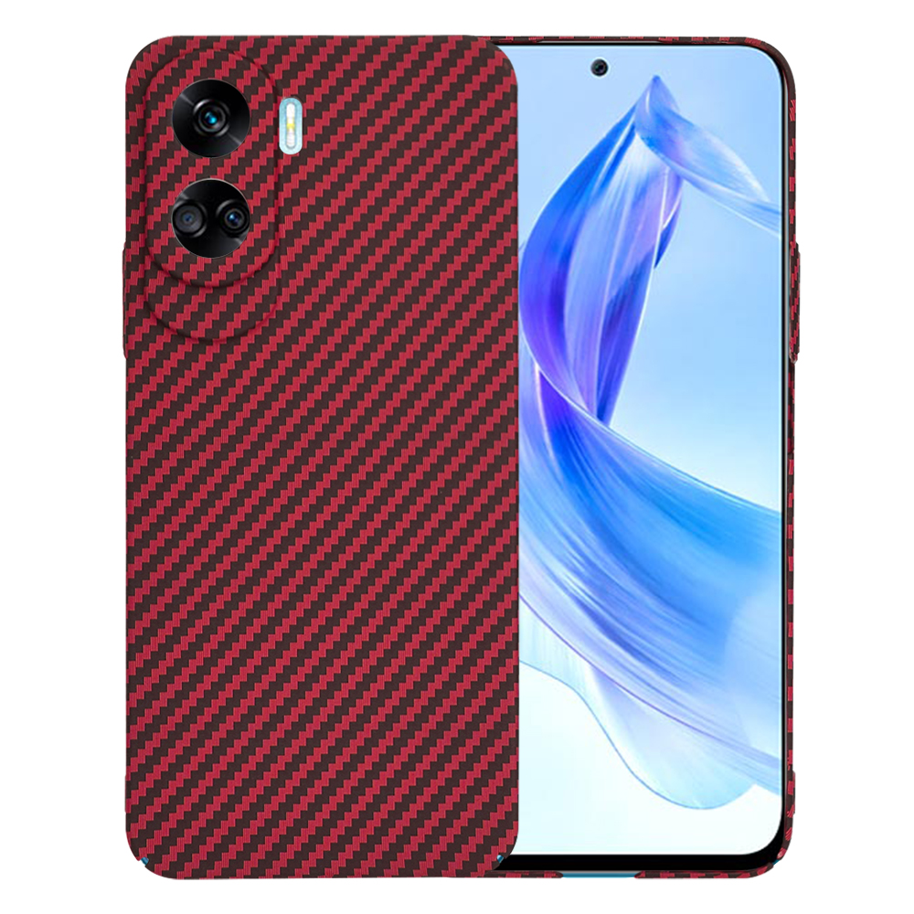 Levně Techsuit Carbonite FiberShell kryt Honor 90 Lite červený