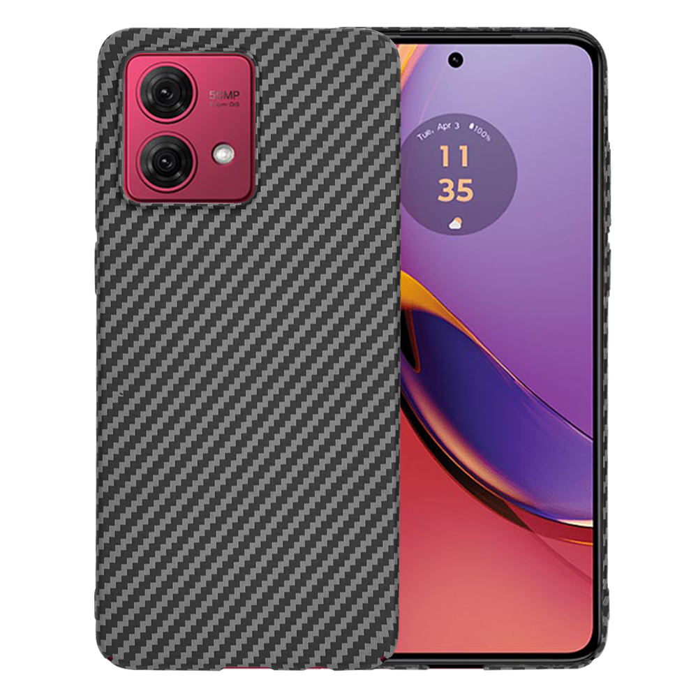 Levně Pouzdro Techsuit Carbonite Motorola Moto G84 Black