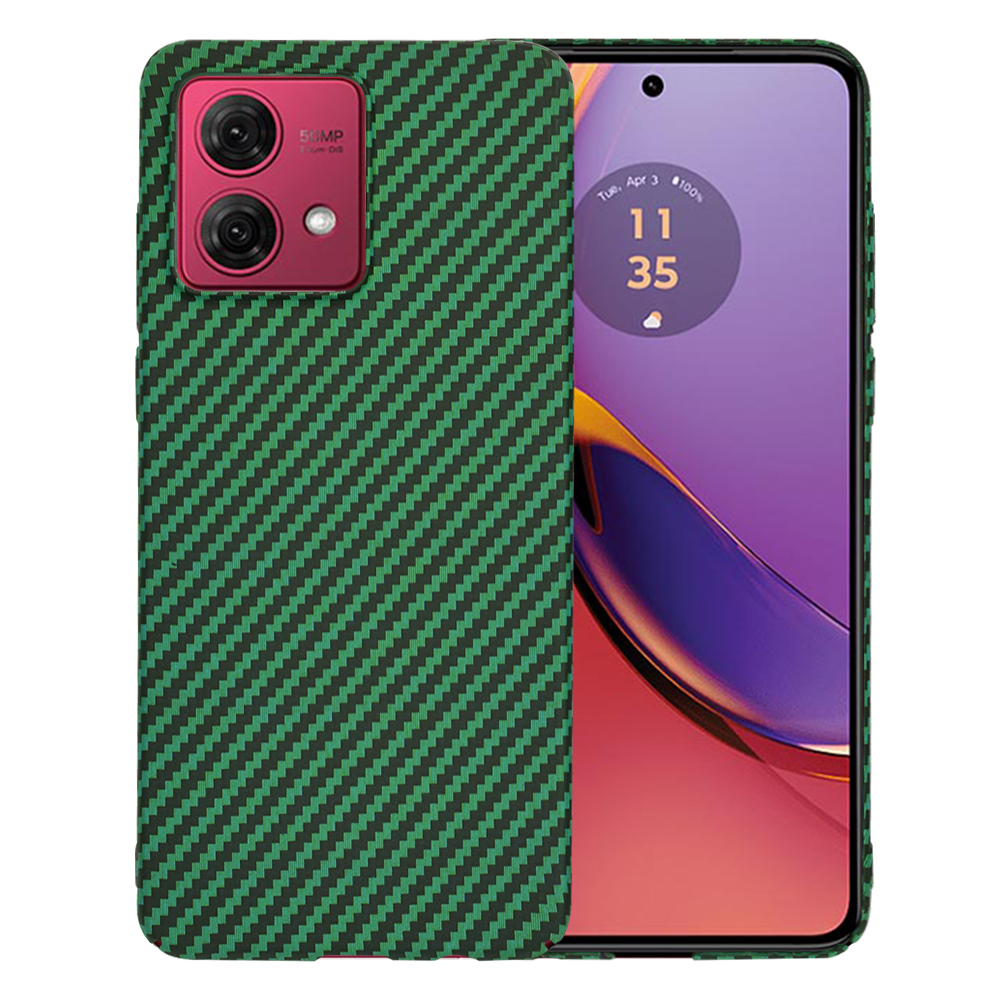 Levně Techsuit Carbonite FiberShell kryt Motorola Moto G84 zelený