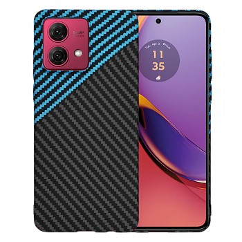 Techsuit Carbonite Motorola Moto G84 Blue Pulse