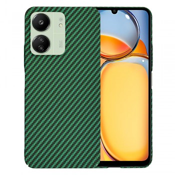 Techsuit Carbonite FiberShell pro Redmi 13C Poco C65 Green