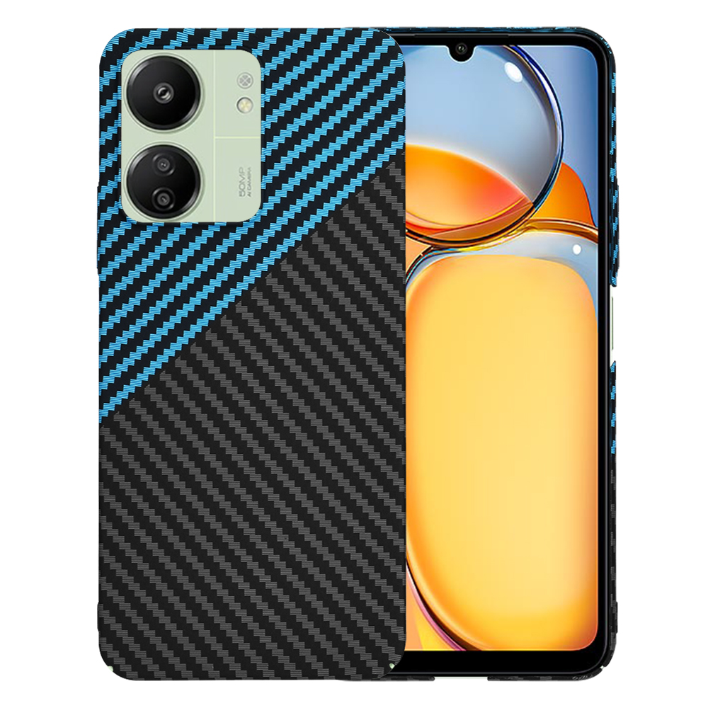 Levně Techsuit FiberShell pro Redmi 13C 4G 5G Poco C65 Blue Pulse