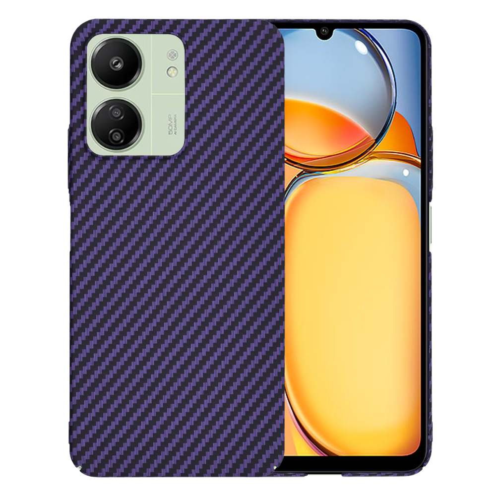 Levně Techsuit Carbonite pro Redmi 13C Poco C65 Purple