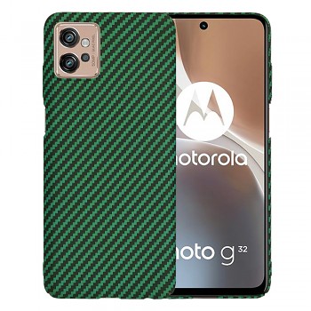 Pouzdro Techsuit Carbonite FiberShell Motorola Moto G32 zelené