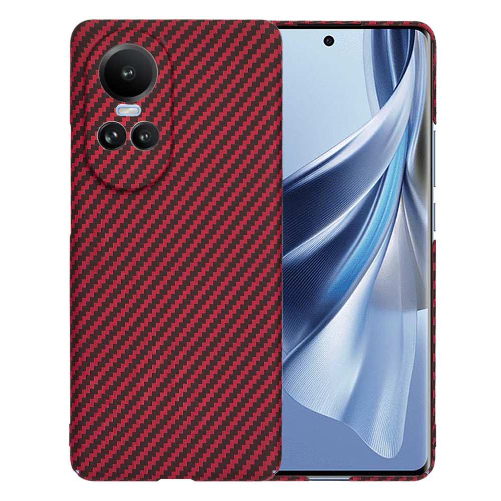 Levně Techsuit Carbonite FiberShell kryt Oppo Reno10 Reno10Pro Red