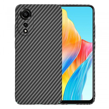 Techsuit Carbonite FiberShell pro Oppo A78 4G Černá