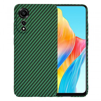 Techsuit Carbonite FiberShell kryt Oppo A78 4G zelený
