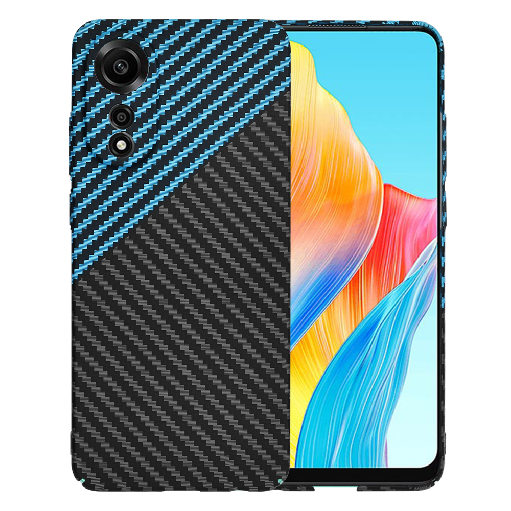 Levně Techsuit Carbonite FiberShell obal na Oppo A78 4G BluePulse