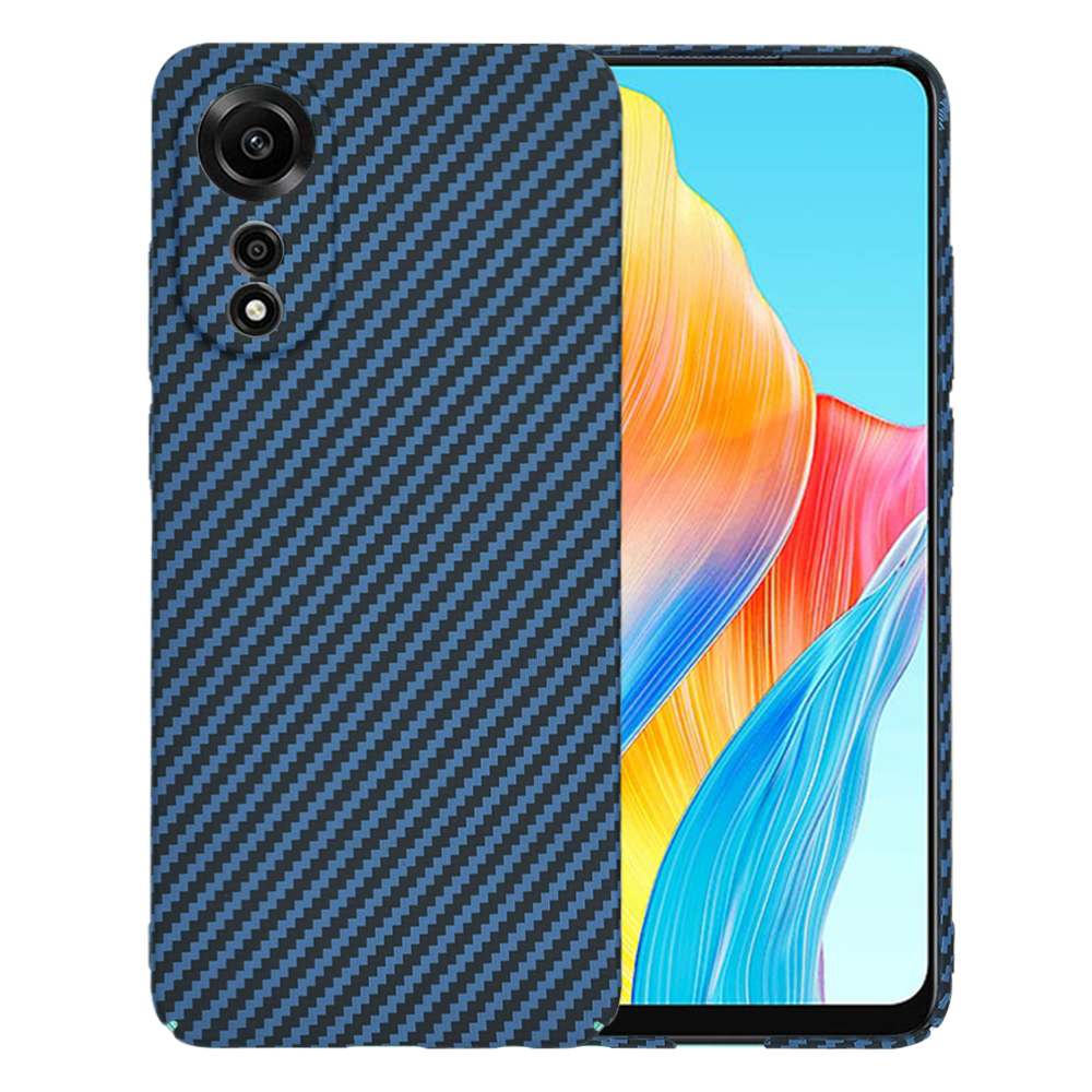 Levně Techsuit Carbonite FiberShell pouzdro pro Oppo A78 4G Cyan