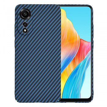 Techsuit Carbonite FiberShell pouzdro pro Oppo A78 4G Cyan