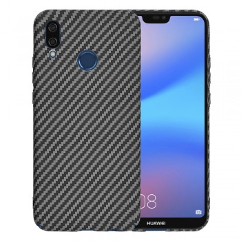 Techsuit Carbonite pouzdro pro Huawei P20 Lite černé