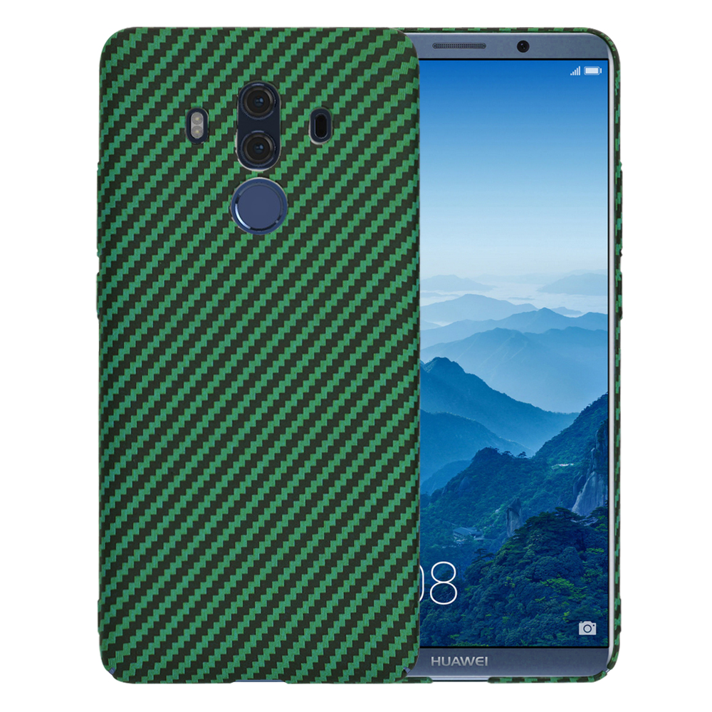 Levně Techsuit Carbonite FiberShell kryt Huawei Mate10 Pro zelený