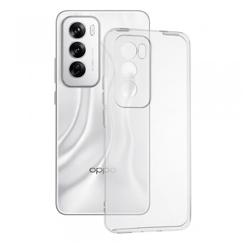 Techsuit silikonové pouzdro Oppo Reno12 průhledné