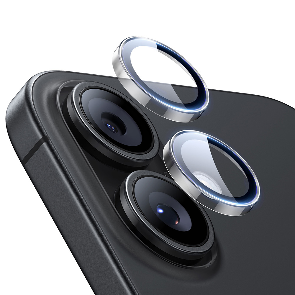 Levně ESR Armorite ochrana čočky fotoaparátu iPhone 16/16 Plus/17 čirá