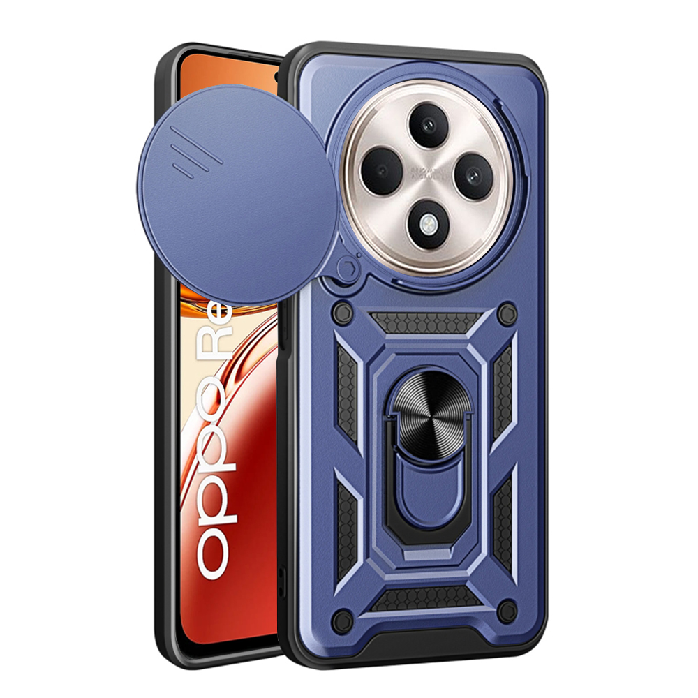Levně Pouzdro Techsuit CamShield Series pro Oppo Reno12 F/FS modré