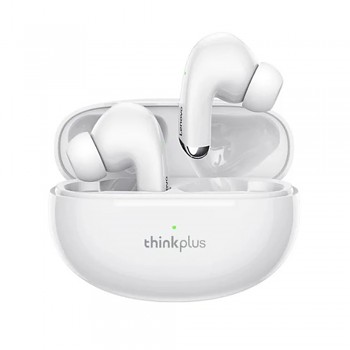 Lenovo Wireless Earbuds ThinkPlus LP5 True Wireless Stereo Bluetooth V5.2 s potlačením hluku bílá