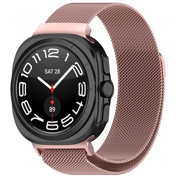 Řemínek Techsuit W009 pro Samsung Galaxy Watch Ultra 47mm Ultra 2 růžový