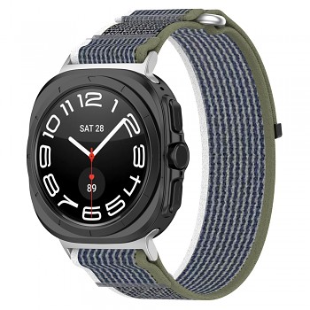 Řemínek Techsuit W054 pro Samsung Galaxy Watch Ultra 47mm Ultra 2 zelenošedý