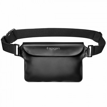Spigen Waterproof Pouch A620 univerzální ledvinka na příslušenství černá