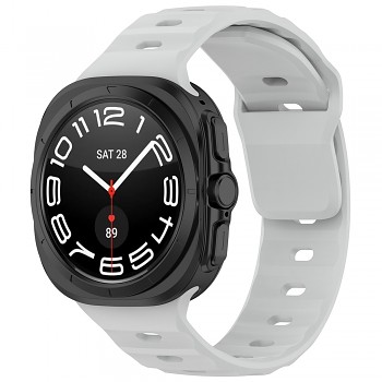 Techsuit řemínek Samsung Galaxy Watch Ultra 47mm Watch Ultra 2 šedý