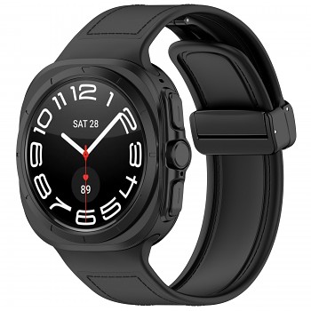 Techsuit řemínek Samsung Galaxy Watch Ultra 47mm Watch Ultra 2 černá