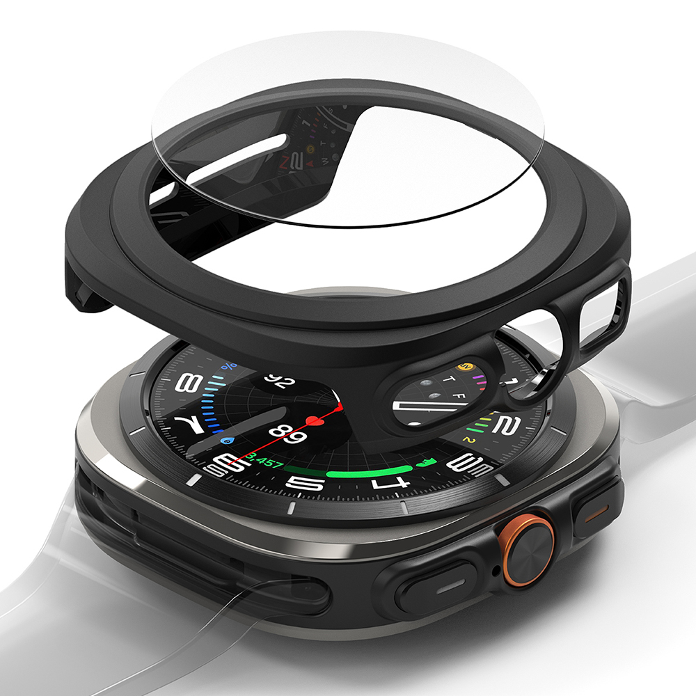 Levně Ringke Slim + Ochranná fólie Samsung Galaxy Watch Ultra 47mm Matná černá