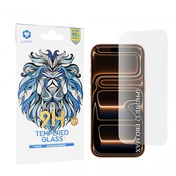 Lito 2.5D Classic Glass iPhone 17 Pro Max iPhone 16 Pro Max průhledné sklo