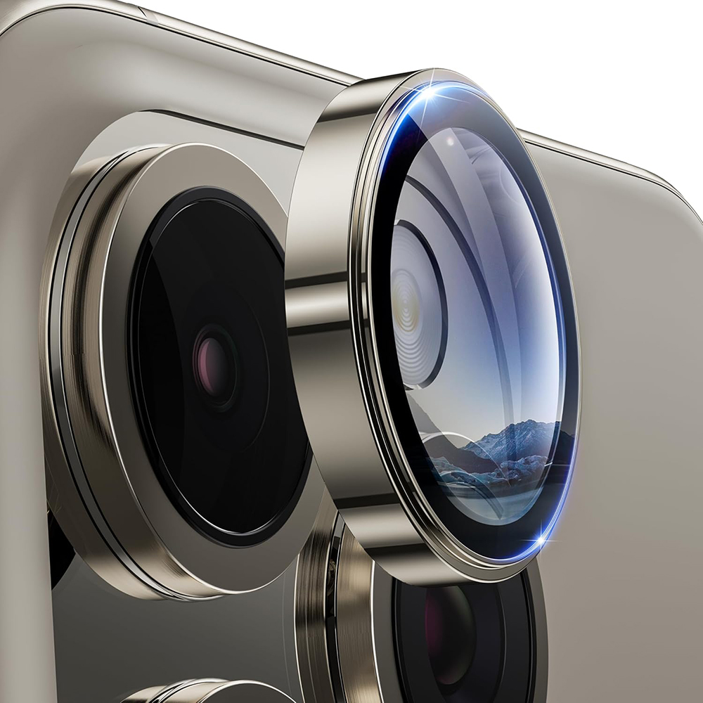 Levně Lito S+ ochranné sklo na fotoaparát iPhone 16 Pro iPhone 16 Pro Max přírodní titan