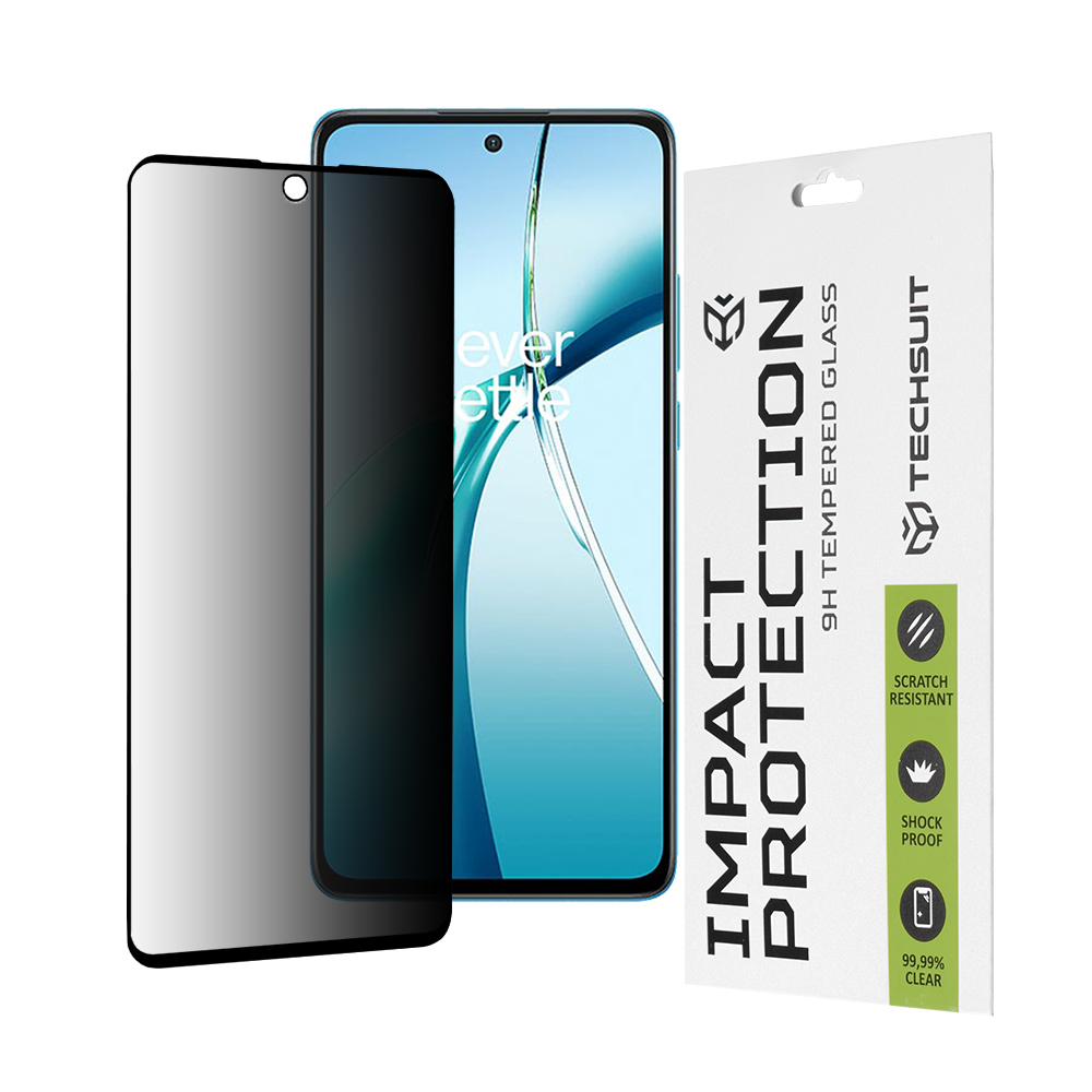 Levně Techsuit 111D Privacy Full Glue pro OnePlus Nord CE4 Lite černá