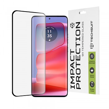 Ochranné sklo Techsuit 111D pro Motorola Edge 50 Pro černé