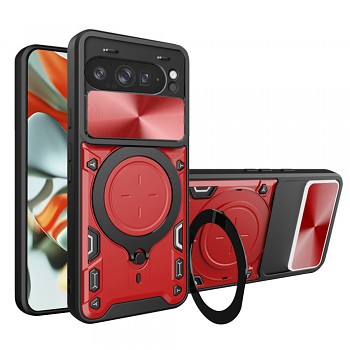 Techsuit CamGuard Pro pro Google Pixel 9 Pro XL červený