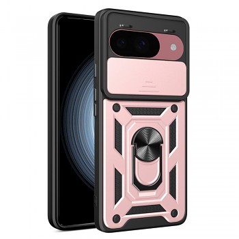 Techsuit CamShield Series Google Pixel 9 / 9 Pro růžově zlatý