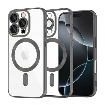 Techsuit Luxury Crystal MagSafe pro iPhone 16 Pro černý