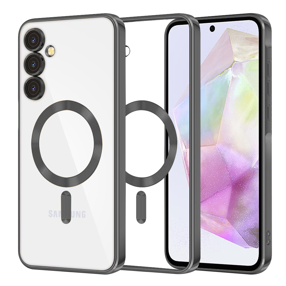 Levně Techsuit Luxury Crystal MagSafe pro Samsung Galaxy A35 5G černý