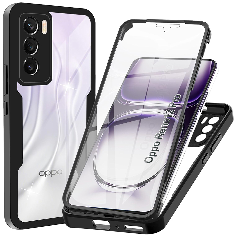 Levně Techsuit ColorVerse 360 Series s ochranou displeje pro Oppo Reno12 Pro černý