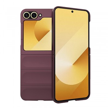 Ochranný kryt Techsuit Magic Shield pro Samsung Galaxy Z Flip6 Flip7 FE bordó