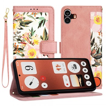 Techsuit FlipCraft Nothing CMF Phone 1 v růžové barvě