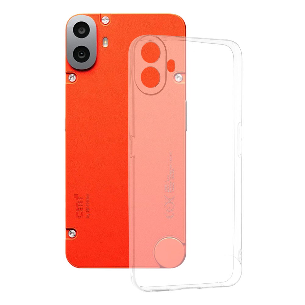 Levně Techsuit silikonový obal Nothing CMF Phone 1 průhledný