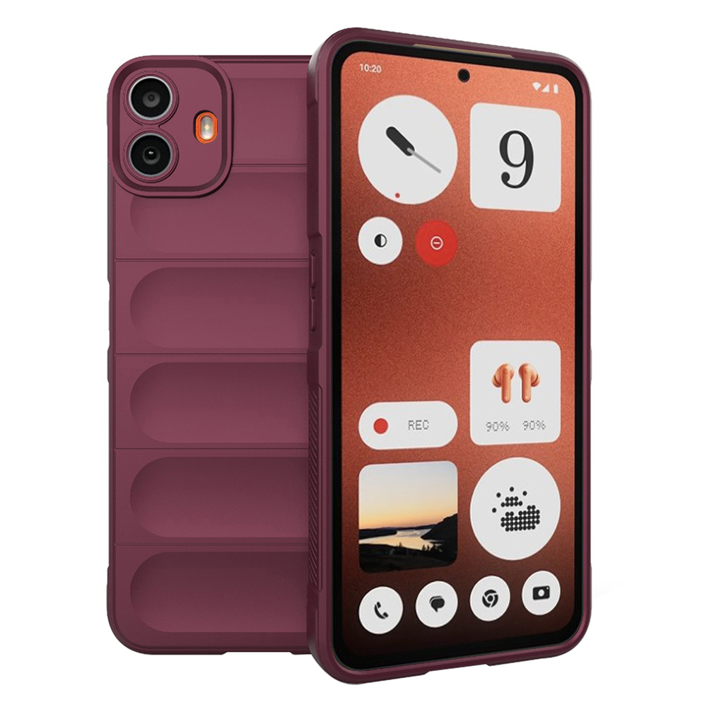 Levně Techsuit Magic Shield Nothing CMF Phone 1 Bordeauxová