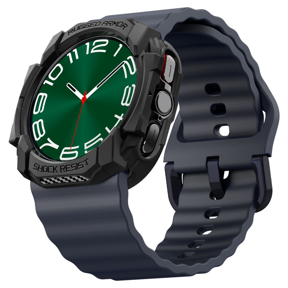 Levně Pouzdro Spigen Rugged Armor pro Samsung Galaxy Watch Ultra 47mm černé