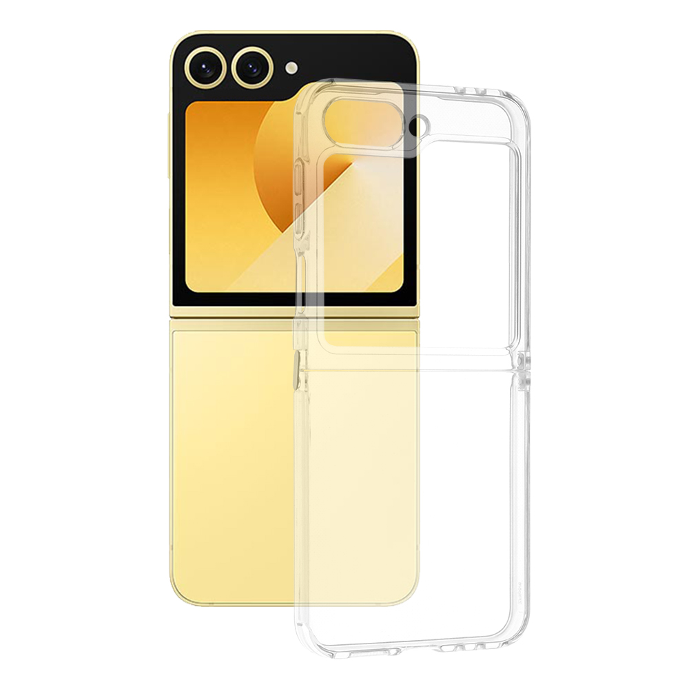 Levně Techsuit silikonové pouzdro Samsung Galaxy Z Flip6 Flip7 FE průhledné