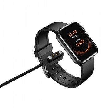 Techsuit kabel pro bezdrátové nabíjení hodinek CMF Watch Pro1 Pro2 černý