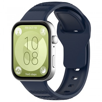 Techsuit řemínek Huawei Watch Fit 3 Fit 4 Fit 4 Pro modrý